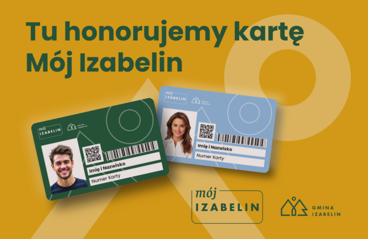 Jesteśmy partnerem programu „Mój Izabelin”!